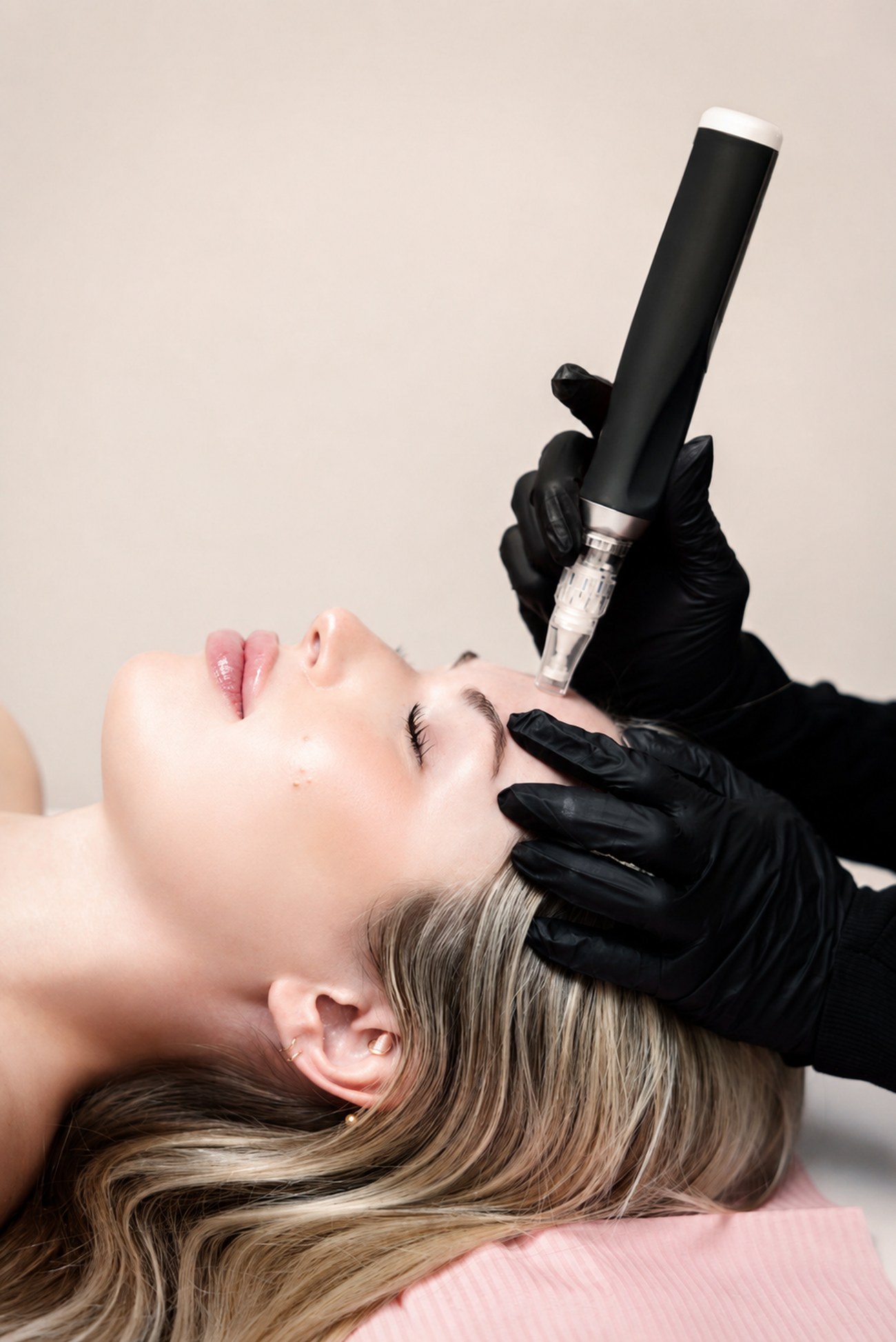 Microneedling and medical-grade skin treatment at eight 01 Aesthetics in Sandy, Utah